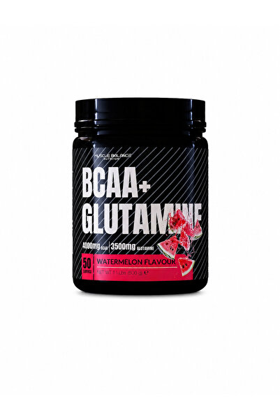 MUSCLE BALANCE Bcaa+Glutamine 500 Gr 50 Servis Karpuz