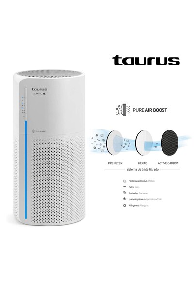Taurus Purificator de aer Alpatec AP2030, 23W, 120 m³/h, Filtrare 99.97%, HEP...