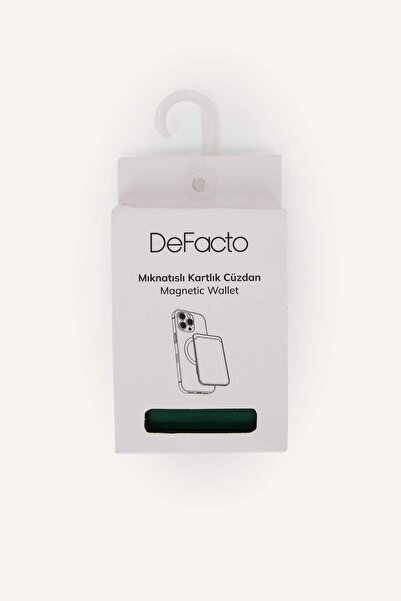 DeFacto Portofel magnetic portocaliu din piele artificială pentru carduri H90...