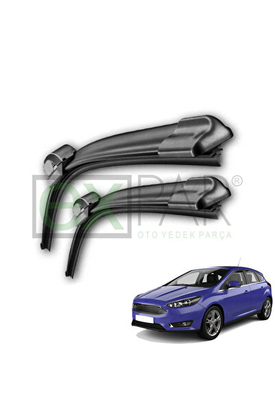 EXPAR OTO FORD FOCUS 3,5 ÖN CAM SİLECEK SÜPÜRGESİ TAKIMI 2015 - 2018 FOCUS MA...