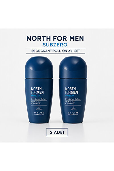 Oriflame North For Men Subzero Roll On Deodorant