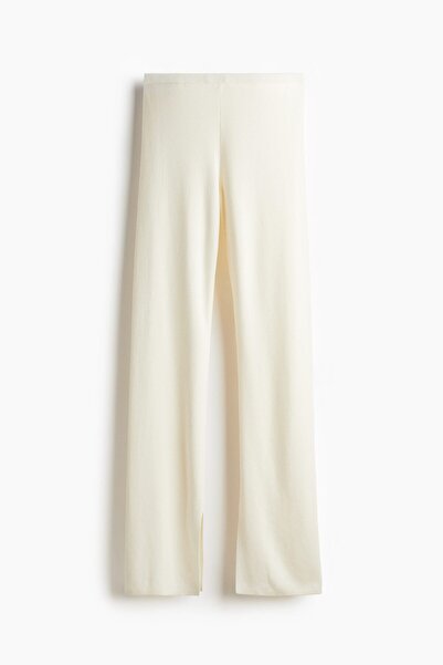 H&M Bol Paça İnce Triko Pantolon