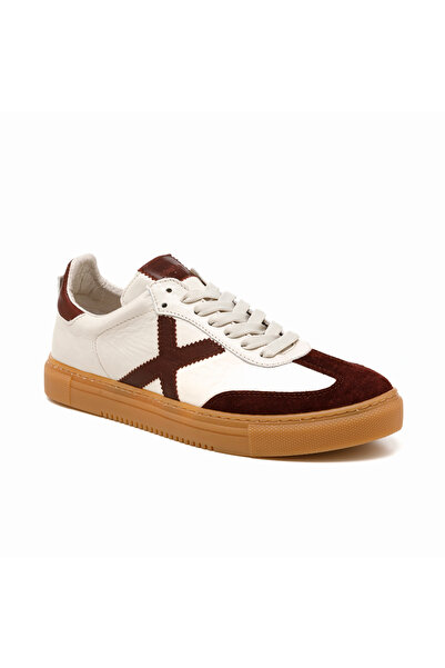 John May Women's / Girls' Sneaker Mar-25Y-192-3030 95-04-20 Beige-Claret Red