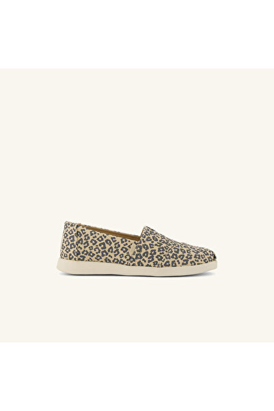 Toms Ayakkabı Women's / Girls' Espadrille 10023031 Toms Oatmeal Small Leopard...