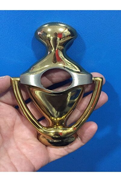 Kilit Market Saten Albifirin Pirinç Kapı Taktakğı Tokmağı ve Dürbünlüğü
