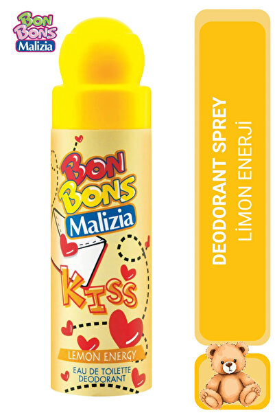 Malizia Bon Bons Çocuk Deodorant Sprey Limon Enerji 75 ml