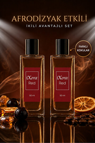 ixora Red - Red Opium Kadın Parfüm Edp 50 ml (2 Adet)