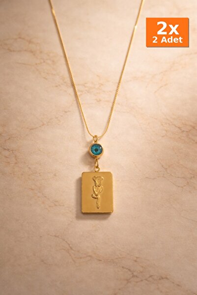 Bozhi Steel Necklace Gold Daily Elegance Stylish Gift