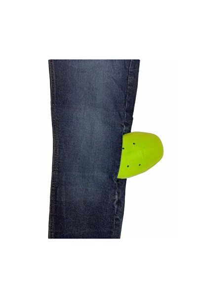 4Riders Ranger CE Sertifikalı Cordura Denim Korumalı Motosiklet Kot Pantolonu Mavi