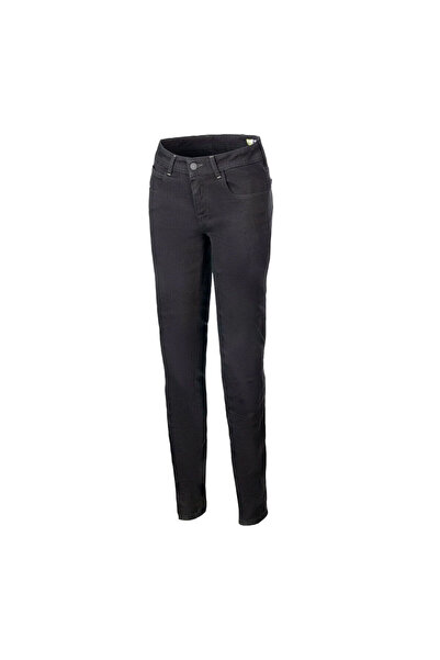 Alpinestars Daisy V3 Denim Korumalı Kadın Motosiklet Pantolonu Antrasit