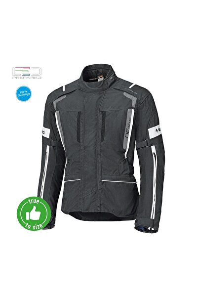 Held 4-Touring II Korumalı Çocuk Motosiklet Montu Siyah Beyaz
