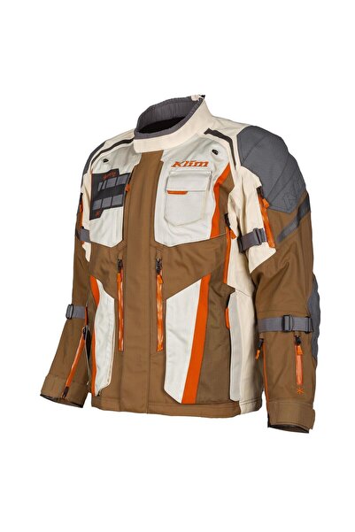 Klim Badlands Pro Korumalı Motosiklet Montu Kahverengi Bej