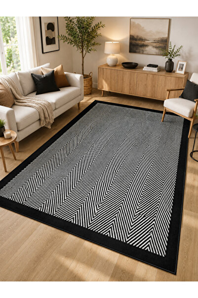 Chilai Home Barley Black Dekoratif Halı Djth