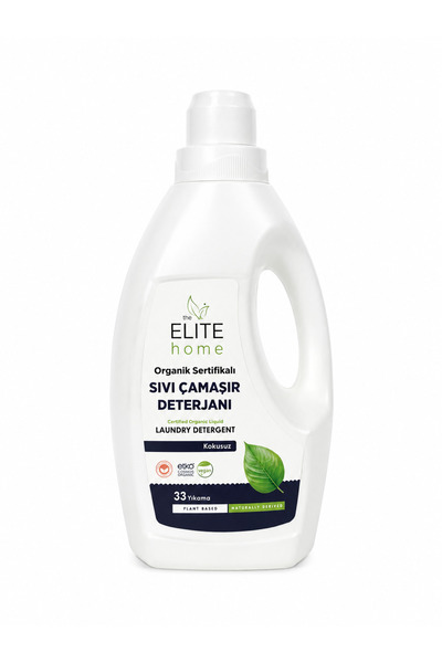 The Elite Home Organik ve Vegan Sertifikalı Sıvı Çamaşır Deterjanı 825 ml Kok...
