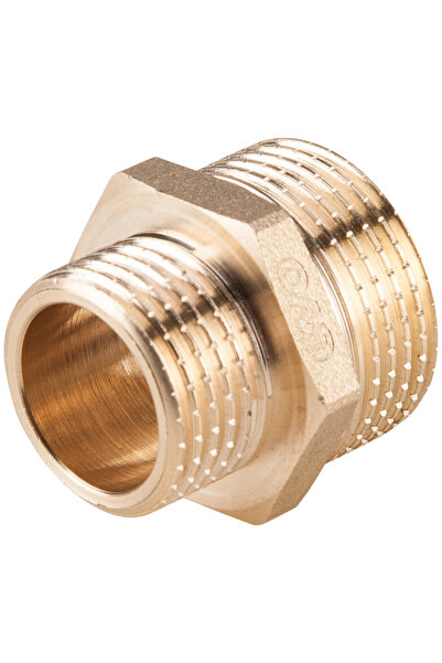 EVOSANITARY Niplu reducător din alamă 245 1102 - 10 bucăți 1/2 inch 3/8 inch