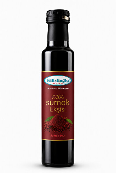 KİLİSLİOĞLUBAHARAT %100 SIVI SUMAK EKŞİSİ 250 ML | 334GR