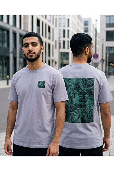 Zaytoon Tricou cu mânecă scurtă, cu imprimeu cu porumbei palestiniani, colaj ...
