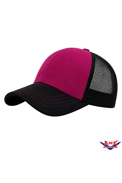 AXE SPORTSWEAR Șapcă de baseball unisex, fucsia, vară, față, piele de căprioa...