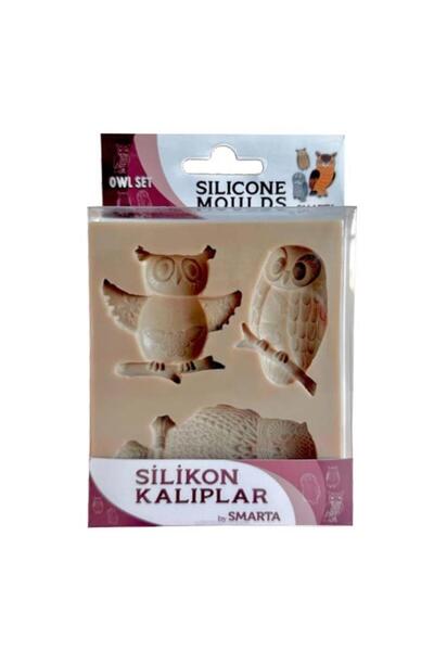 Smarta Silikon Kalıplar Baykuş Seti 3025