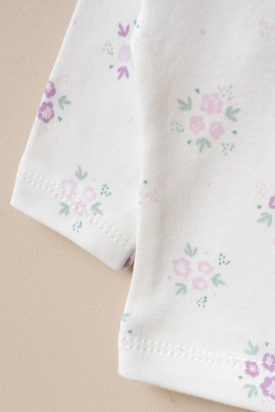 LOGO AKSESUAR Bebek %100 Pamuk İnterlok 2'li Alt Üst Takım Pijama Takım