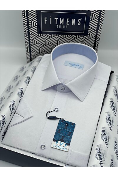 Fitmens Classic Short Sleeve Linen Cotton Gift Boxed Men's Shirt Fs-003624 - ...