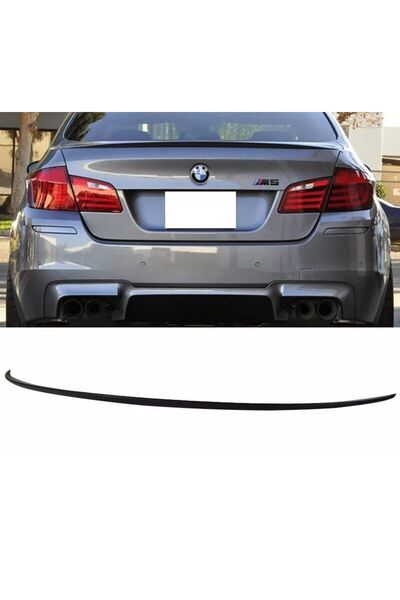 autogp Bmw F10 m5 bagaj üstü spoiler siyah boyalı plastik 2009 / 2016
