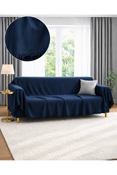 SEVHOME CONCEPT % 100 Pamuk Kolları Örten Koltuk Örtüsü 180 x 300 cm- Kaymaz,...
