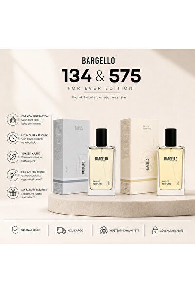 Bargello Oriental 134 Kadın 50 Ml Parfüm Edp + Woody 575 Erkek 50 Ml Parfüm Edp