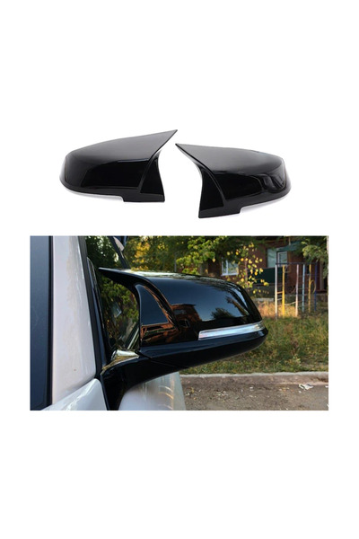 ekolmaks BMW F30 M3 Batman Yarasa Ayna Kapağıs Tırnaksız Piano Black / 2012-2018