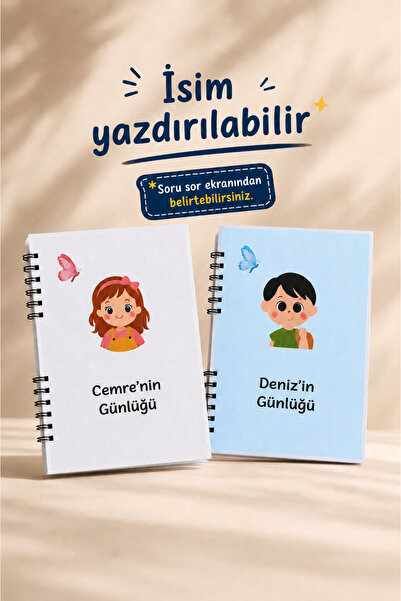 beticraft Yaz tatili günlüğüm, Çocuklar için günlük defteri, günlük