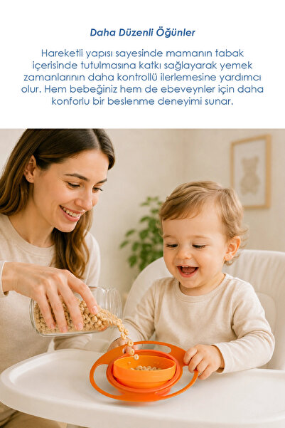 Babyjem Dökülmeyen Tabak Turuncu
