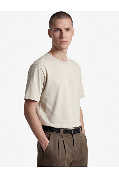 Koton Cotton Short Sleeve Regular Fit Crew Neck Basic t Shirt