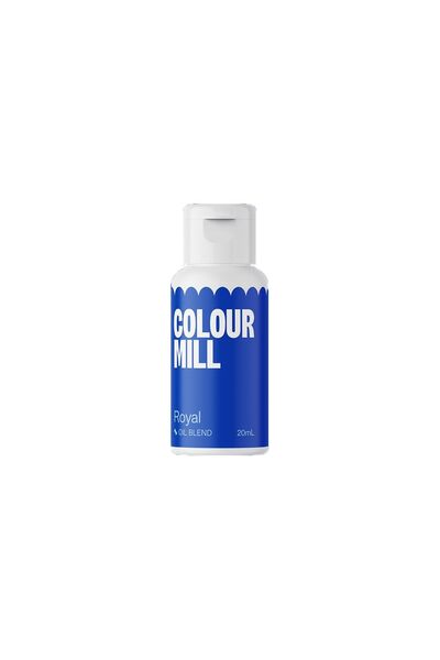 Colour Mill Colorant alimentar solubil în ulei, – Albastru, Albastru regal, 20ml