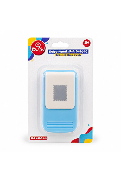 Bubu Bu-Bu Şekilli Delgeç Kabartmalı 3D Pul 23,9X28,7 Mm De0035 (Kesilmiş pul...