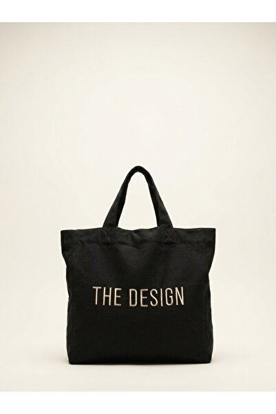 IRwear Τσάντα παραλίας Ir Wear The Design - Μαύρη Ομορφιά