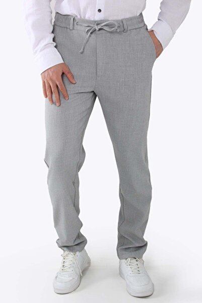 Mckanzie 888 Yancep Waist Drawstring Elastic Fabric Jogger Pants