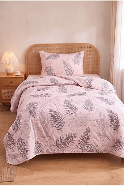 YALITEKS HOME Kapitoneli Tek Kişilik Desenli Pike - Yatak Örtüsü Takımı 170x2...