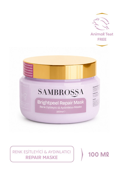 Sambrossa Brightpeel Repair Professional Mask 100ml – Renk Eşitleyici ve Aydı...