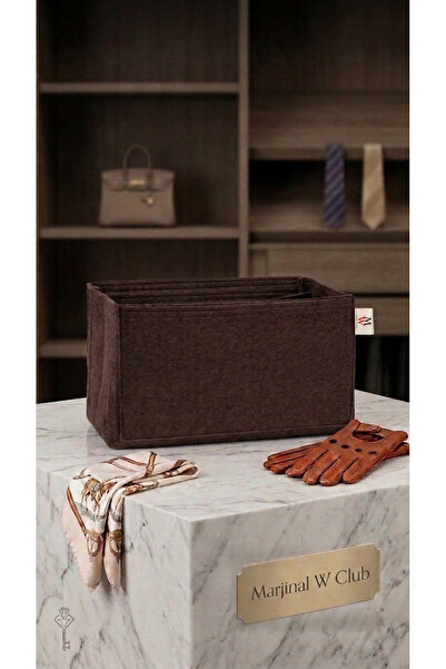 MARJİNAL W CLUB Dark Brown Color - Standard Bag with Double Drinker and Under...