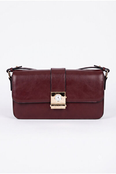 dukidasoturkiye Duki Daso Şarap Women's Shoulder Bag - Classic Baguette Bag w...