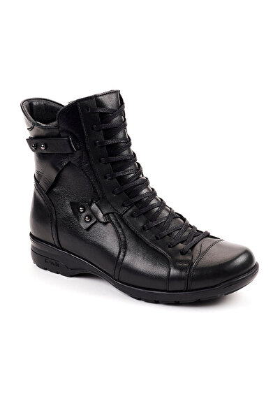 Forelli Retro-G Women's Leather Boots Black