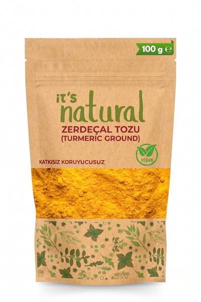 it's Natural Zerdeçal Tozu 100 G
