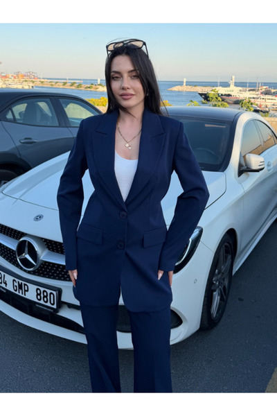 Vuntal BUTİK DOUBLE BUTTON BLAZER SET