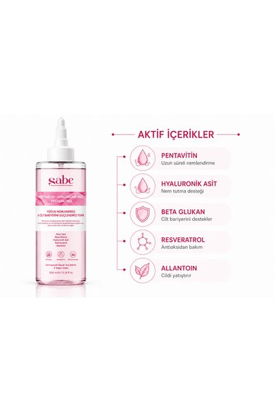 sabe Moisturizing and Barrier Strengthening Tonic 200 ml