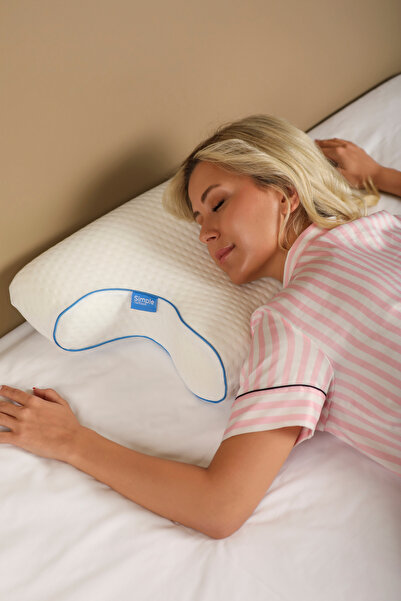 Simple. The Pillow Visco Ortopedik Apne Uyku Yastığı 55*40*12*10