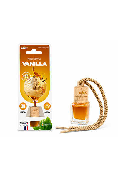 Elix Odorizant auto cu parfum premium Fresh Bottle Vanilla 5 ml
