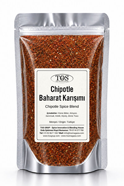 TOS The Organic Spices Chipotle Baharat Karışımı 100 gr Chipotle Spice Blend ...