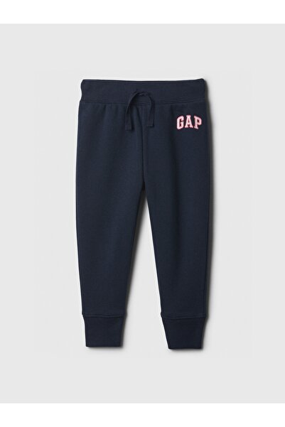 GAP Kız Bebek Lacivert Gap Logo Fleece Eşofman Altı