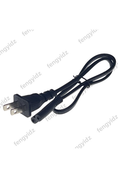Choice كابل طاقة تيار متردد بطول 0.5 متر، قابس ذكر أمريكي NEMA 1-15P ثنائي ال...