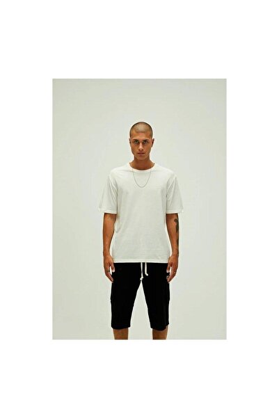 Bad Bear Liber Crew Neck Men's T-Shirt - Ecru